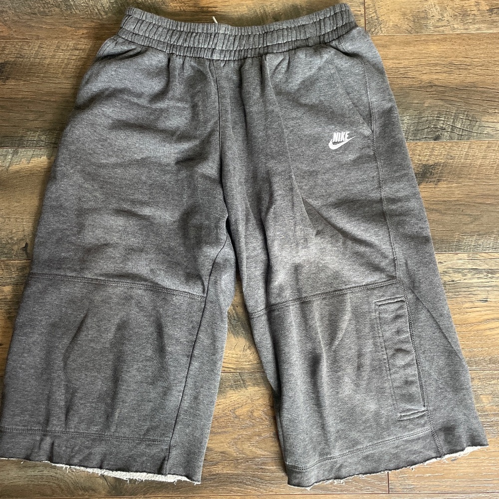 Nike sweatpants shorts